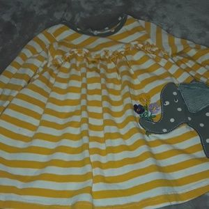 Yellow and grey two piece set.